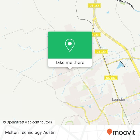 Mapa de Melton Technology