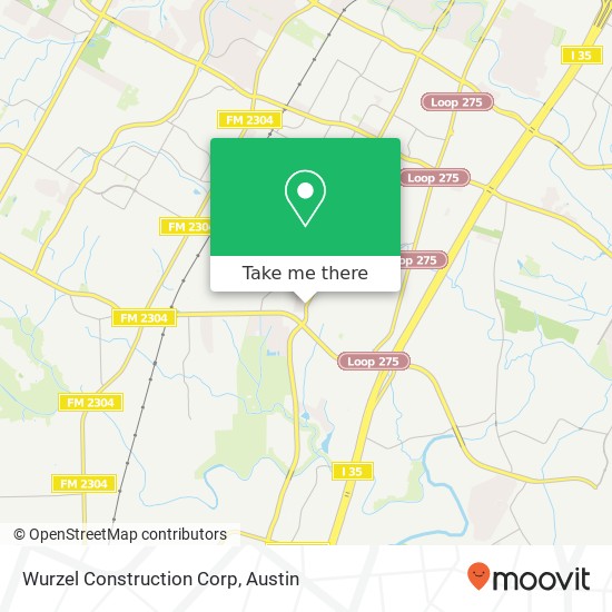 Wurzel Construction Corp map