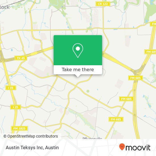 Austin Teksys Inc map