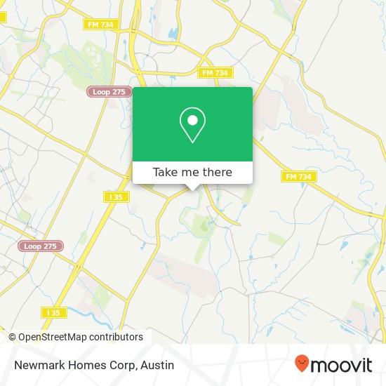 Newmark Homes Corp map