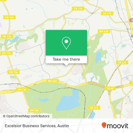 Excelsior Business Services map