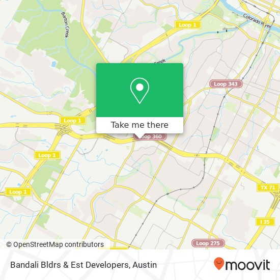 Bandali Bldrs & Est Developers map