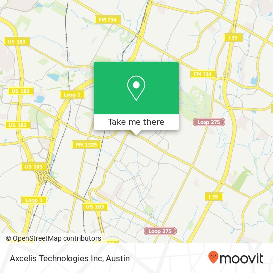 Mapa de Axcelis Technologies Inc