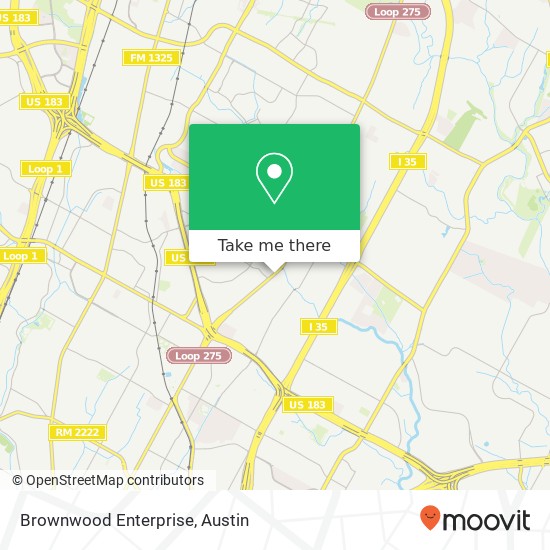 Brownwood Enterprise map