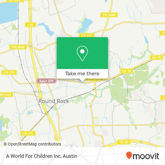 Mapa de A World For Children Inc