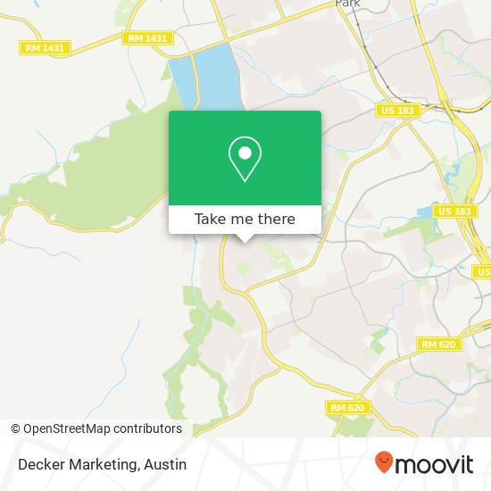 Decker Marketing map