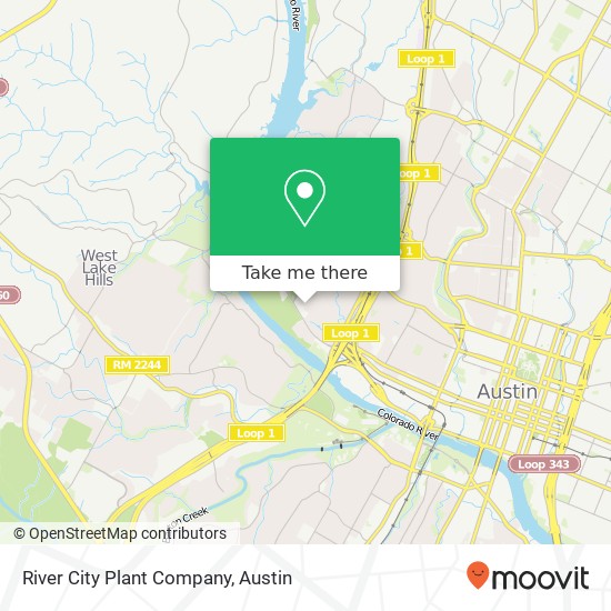 Mapa de River City Plant Company