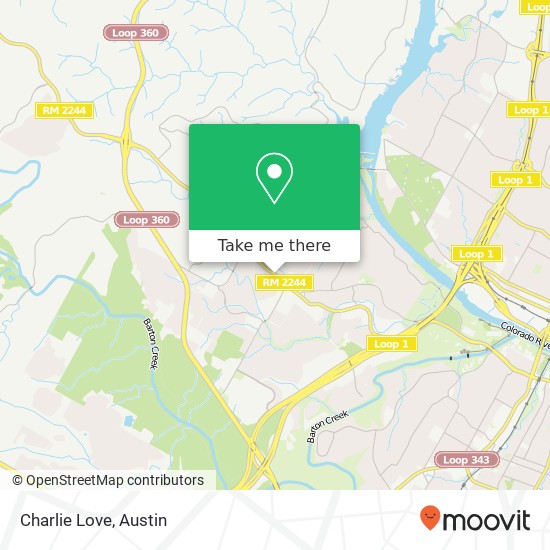 Charlie Love map