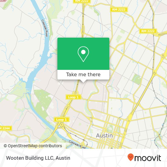 Mapa de Wooten Building LLC