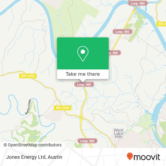 Mapa de Jones Energy Ltd