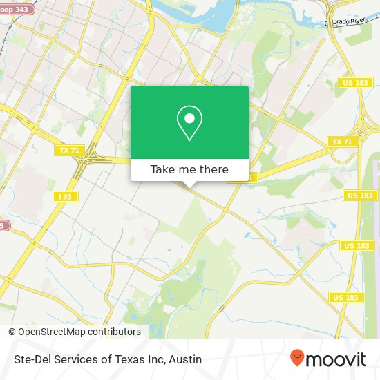 Mapa de Ste-Del Services of Texas Inc