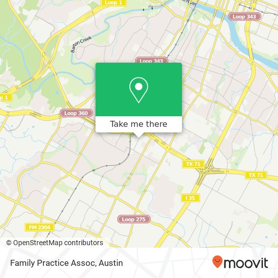 Mapa de Family Practice Assoc