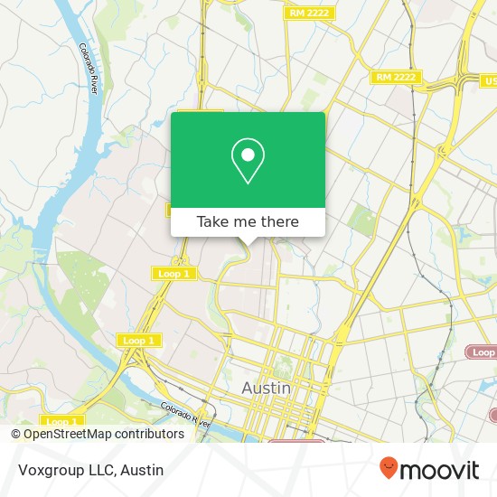 Voxgroup LLC map