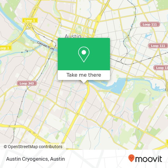 Mapa de Austin Cryogenics