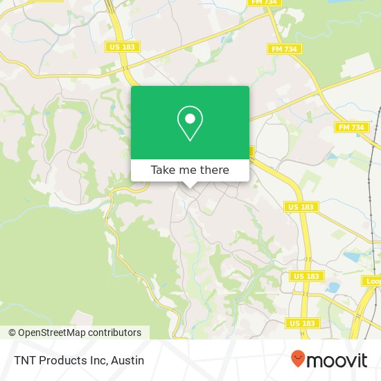 TNT Products Inc map