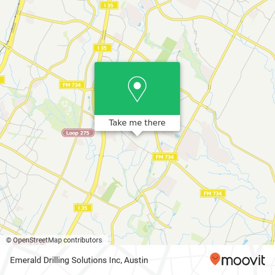 Mapa de Emerald Drilling Solutions Inc