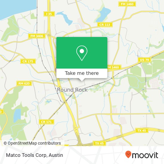 Mapa de Matco Tools Corp