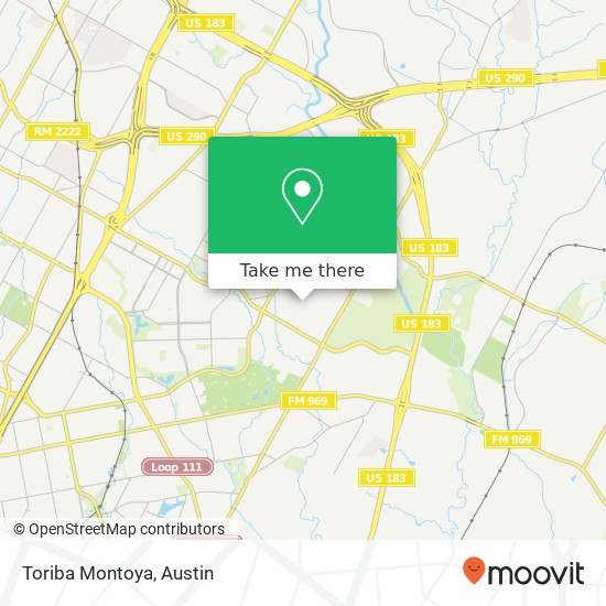 Toriba Montoya map