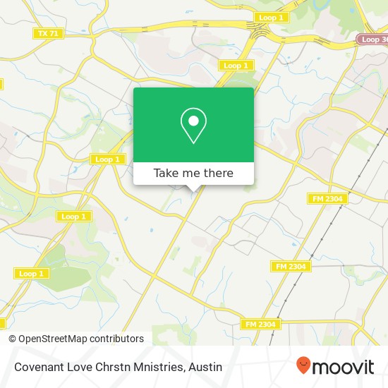 Covenant Love Chrstn Mnistries map