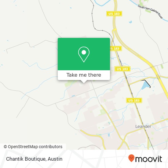 Mapa de Chantik Boutique