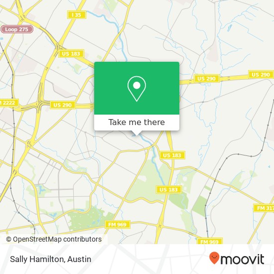 Sally Hamilton map