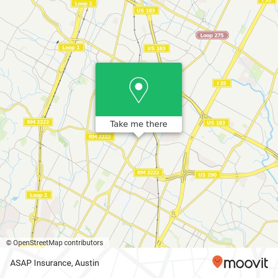 ASAP Insurance map