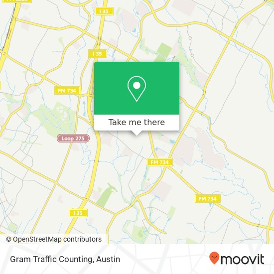 Gram Traffic Counting map