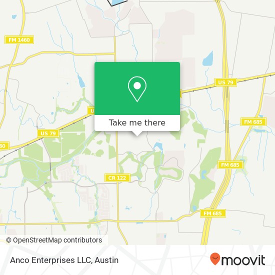 Mapa de Anco Enterprises LLC