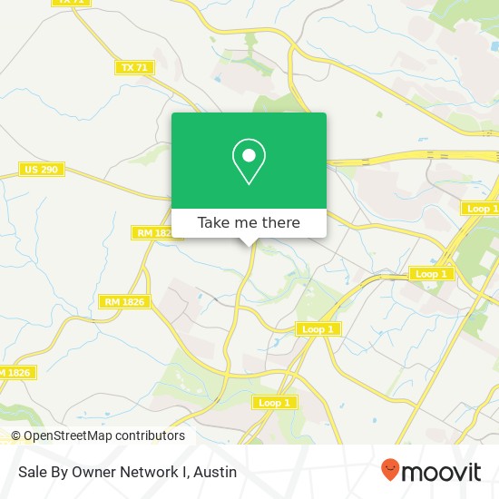 Sale By Owner Network I map