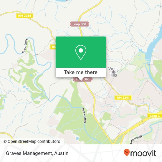 Graves Management map