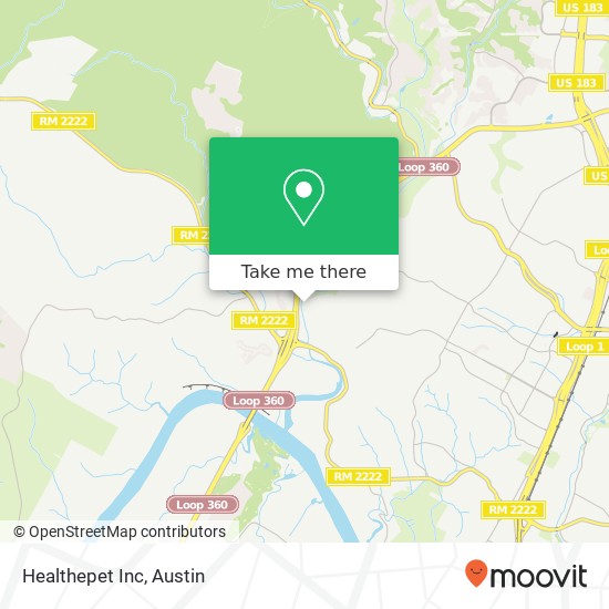 Healthepet Inc map