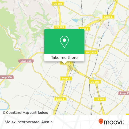 Molex Incorporated map