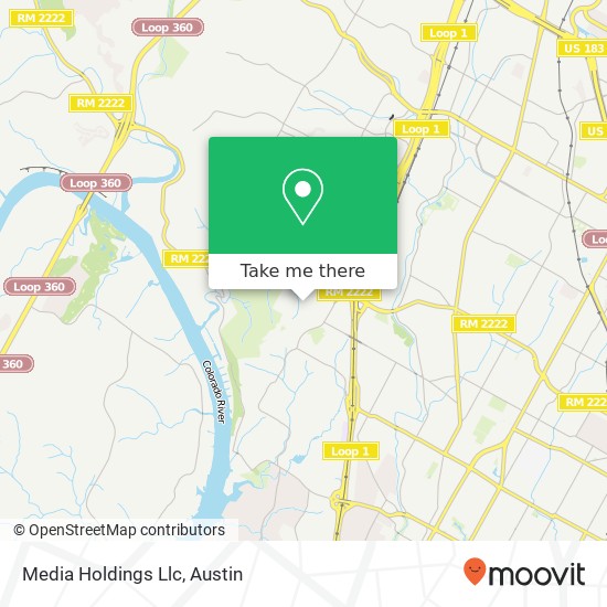 Media Holdings Llc map