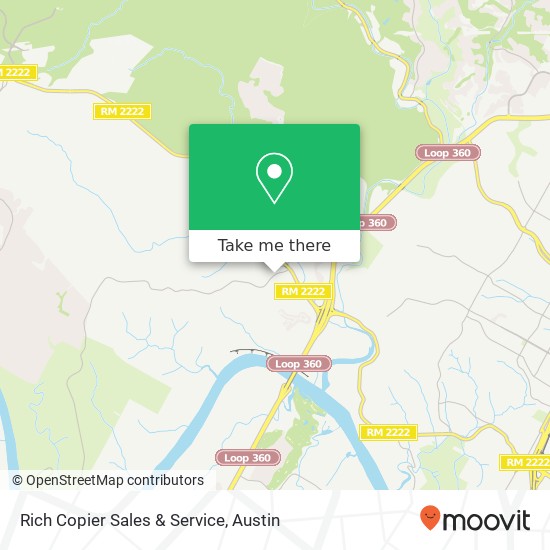 Rich Copier Sales & Service map