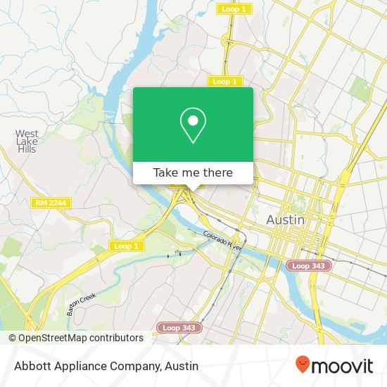 Abbott Appliance Company map