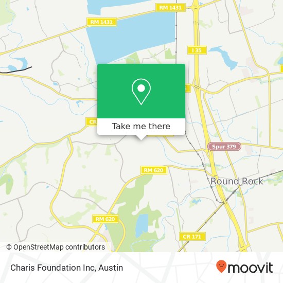 Mapa de Charis Foundation Inc