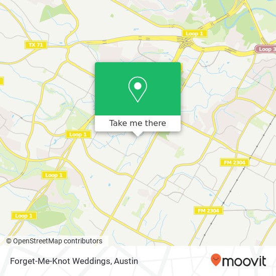 Mapa de Forget-Me-Knot Weddings