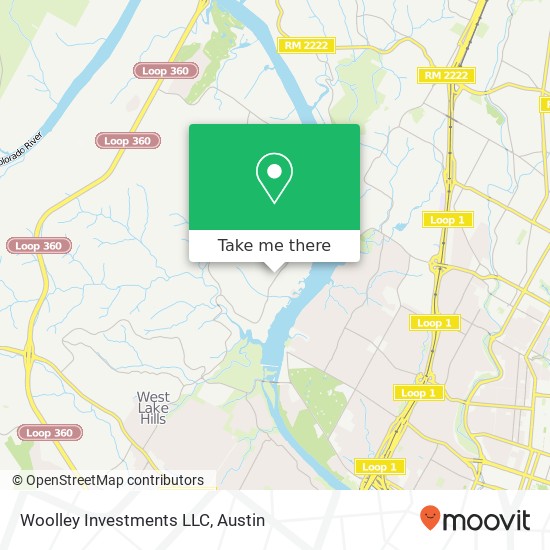 Woolley Investments LLC map
