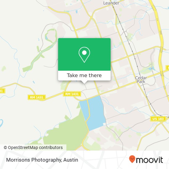 Morrisons Photography map