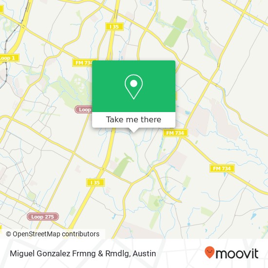 Mapa de Miguel Gonzalez Frmng & Rmdlg