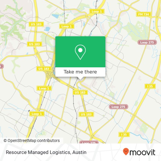 Mapa de Resource Managed Logistics