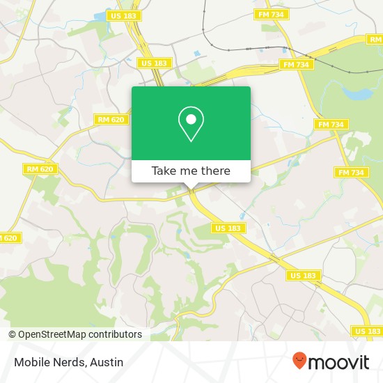 Mobile Nerds map