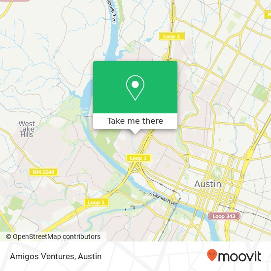 Amigos Ventures map