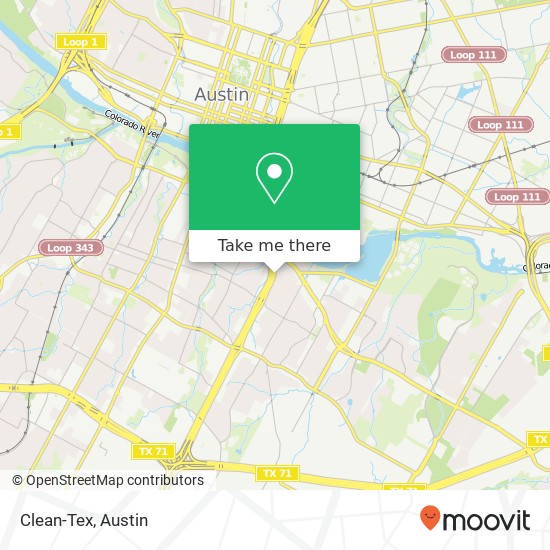 Mapa de Clean-Tex