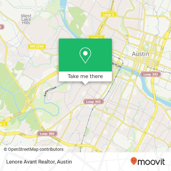 Lenore Avant Realtor map