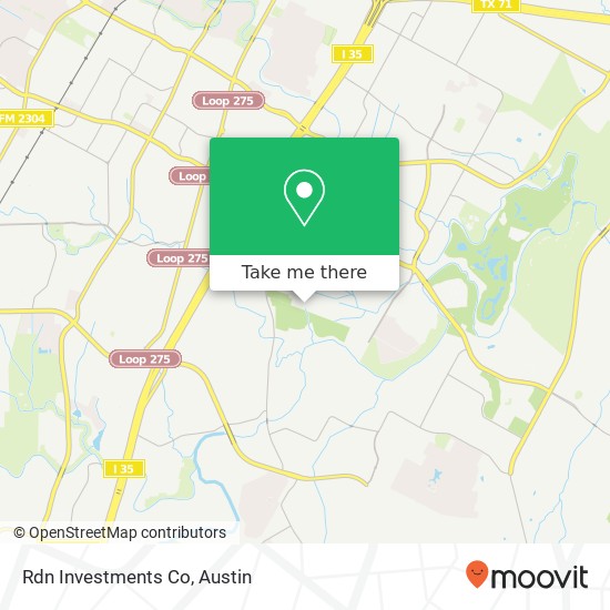 Rdn Investments Co map