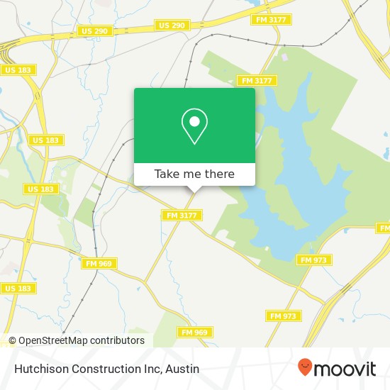 Hutchison Construction Inc map