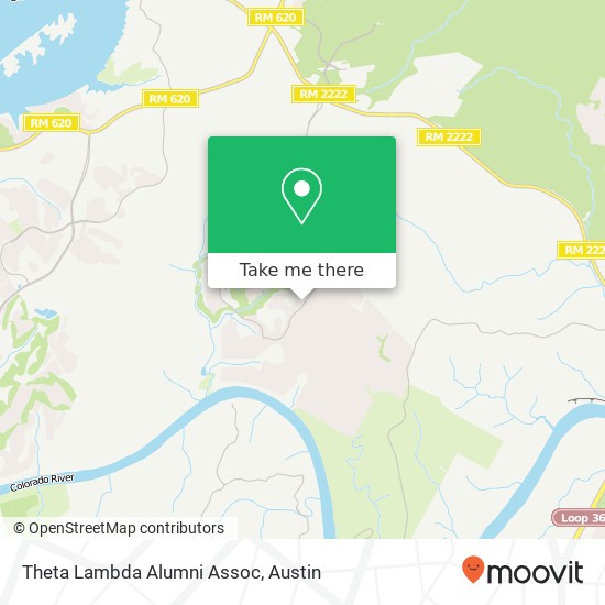 Theta Lambda Alumni Assoc map