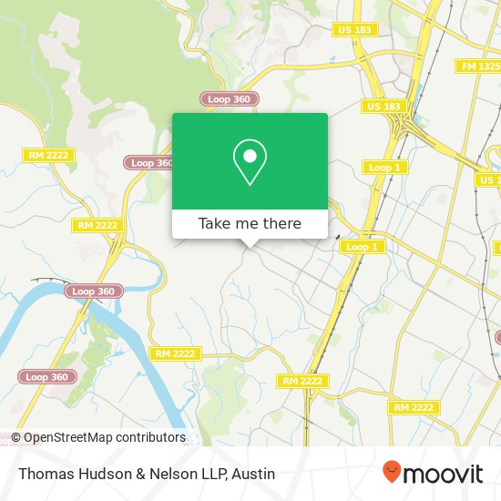 Thomas Hudson & Nelson LLP map