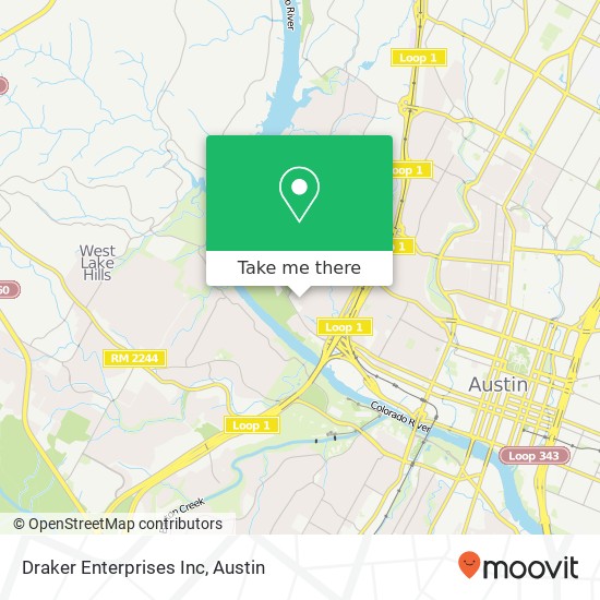 Draker Enterprises Inc map